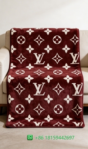Louis Vuitton Throw Blankets